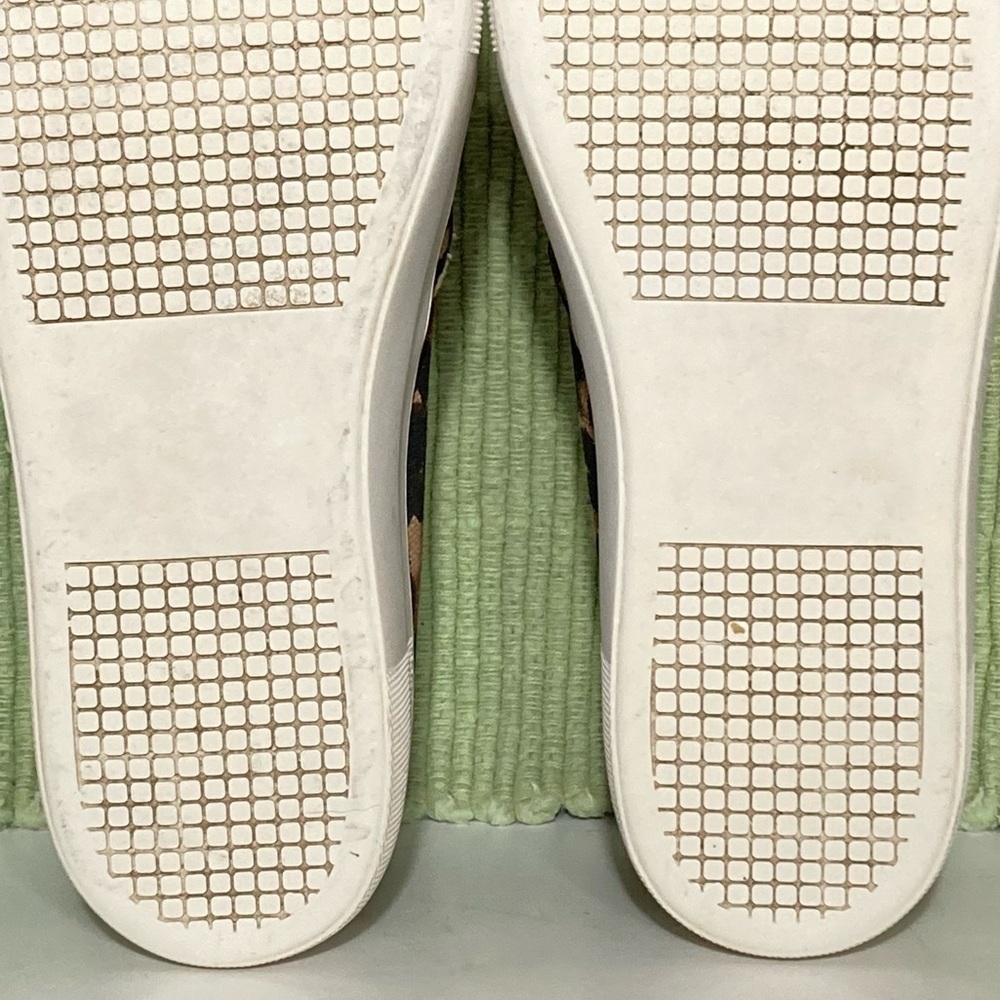 Steve Madden Womens Leopard Print Canvas Slip On Casual Sneakers Shoes SZ US 8 - Picture 10 of 11